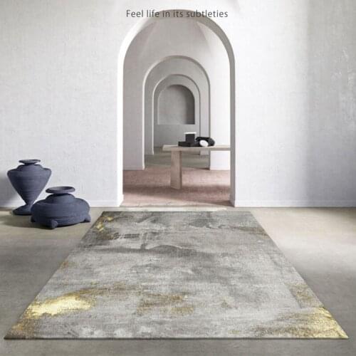 Modern New Nordic Carpet for Living Room Abstract Ink Carpet Bedroom Bedside Thick Large Rug Floor Mat Parlor Coffee Table Rug