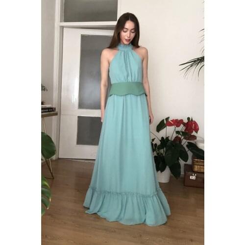 Trendyol Arched Evening & Prom Gown TPRSS20AE0289