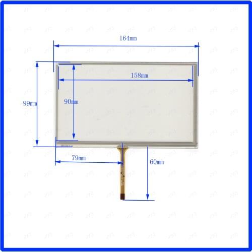 ZhiYuSun New XWT1730 164*99mm Touch Screen Touch Panel Glass Replacement XWT 1730 164*99
