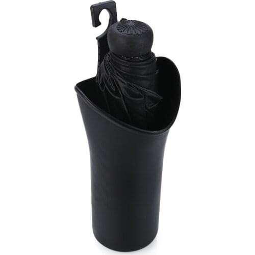 1pcs ABS Car Umbrella Storage Box Car Organizer Barrel Folding Hanging Water Bottles Rack Holder Multifunctional