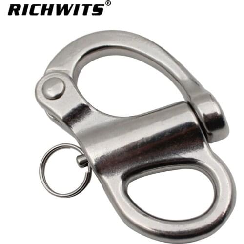 4inch stainless steel 304 spring snap shackle for camera straps