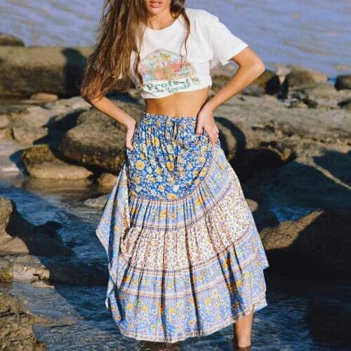 Женские летние юбки BOHO INSPIRED China At AliExpress