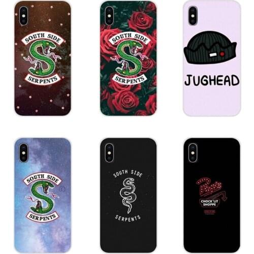 Mobile Phone Case Cover For Xiaomi Redmi 4A S2 Note 3 3S 4 4X 5 Plus 6 7 6A Pro Pocophone F1 Riverdale South Side Serpents Black