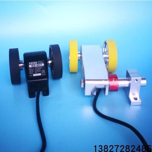 Double-wheel encoder sensor length measuring length meter roller anti-skid precision high pulse accuracy