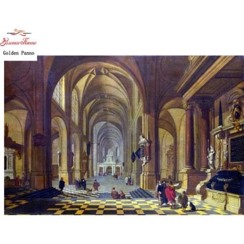 Golden panno diamond painting Diamond embroidery full square 5d diy mosaic sale religion icons picture by rhinestones needlework