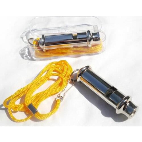 Outdoor First Aid Kits Metal referee whistle coach multifunction referee sports whistle survival kit rescue tool