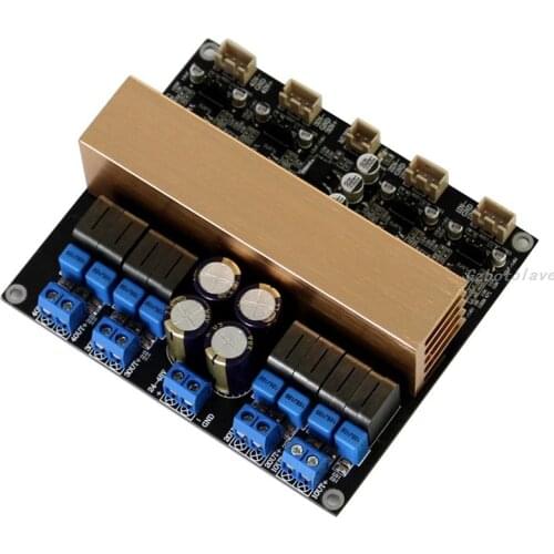 New Class D Luxury Amplifier Board TPA3255 Four-channel High-power Digital Class D Amplifier Board DC24-48V 08 * 94MM