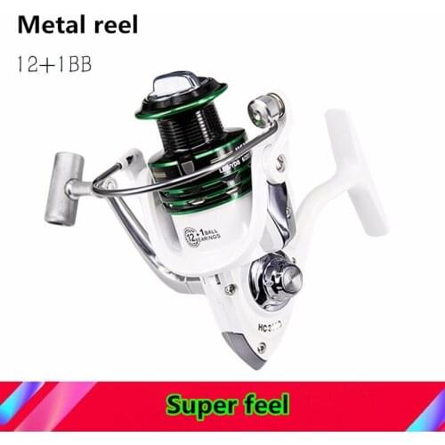 All metal backlash-free bearings Fishing Reel 5.5-8kg braking force Accessories Carp One-way Spinning coil Throwing Drag Wheel