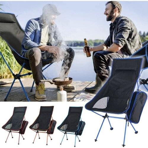 Camping Beach Chair Portable Ultralight Folding Chair High Load 캠핑의자 Fishing Hiking Picnic BBQ Seat Outdoor стул для рыбалки