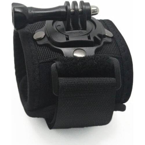 360 Degree Swivel Rotation Hand Strap Glove Wrist Band Belt Tripod Mount For GoPro Hero 7/6/5/4/3+ For Go Pro SJCAM GP127L