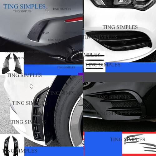 Front Splitter for mercedes CLA class C118 W118 CLA200 CLA180 CLA250 CLA260 ABS CLA35 2019 2020 style front bumper cover