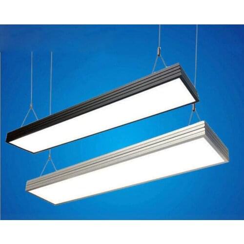 Led office can be spliced hanging line light bar light bar LED ceiling lamp lighting fixture led office chandelier lights led