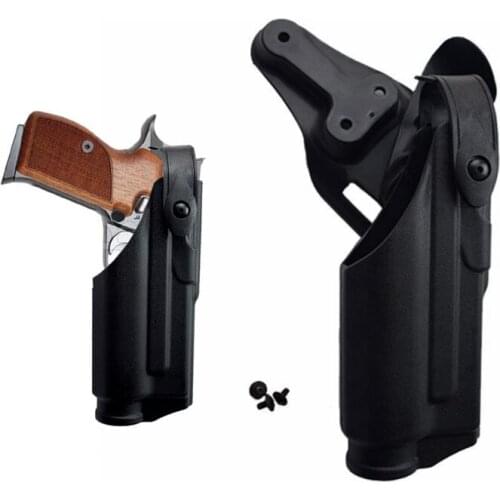 Tactical Hunting Gear Gun Belt Holster For Glock 17 19 22 23 31 32 Glock Accessories Military Shooting Airsoft Air Gun Holster