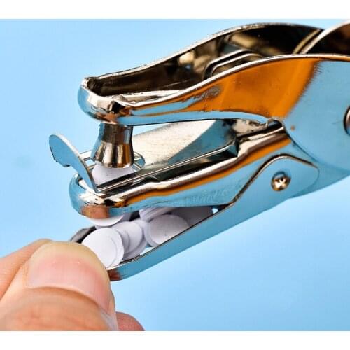 1PC Metal Plier Puncher Circle Card Cut Hole Punch Craft Sheet Shape Cardmaking Handicraft Paper Office Statinery Punch Tool