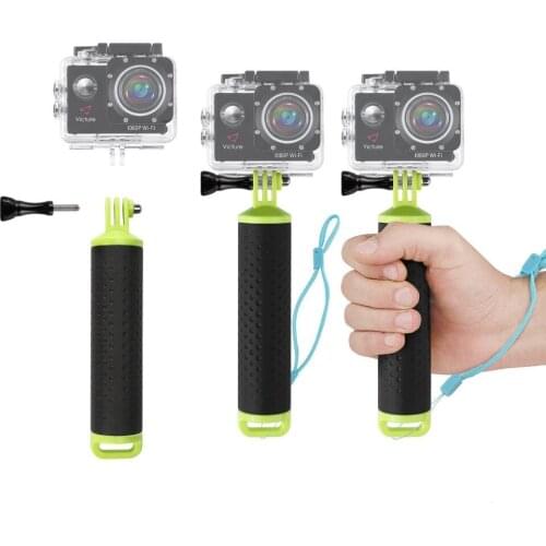 50pcs Action Camera Universal Handheld Floating Grip Waterproof Hand Water Sport Diving Stick Monopod for Gopro Hero Xiao Yi