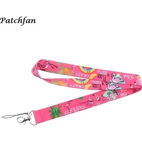 AD194 Patchfan Kawaii Cartoon Bird Keychain Lanyard Neck Strap for Keys ID Card Mobile Phone Lanyards