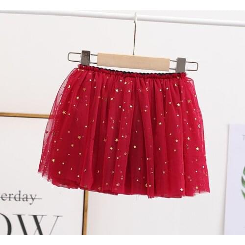 Baby girl clothes skirts Girls Princess Sequin Tulle skirt Toddler Kids girl Party Dance Tutu Ballet Skirt Princess Outfits CF