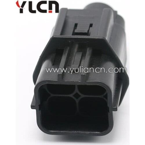 Free shipping 5 Sets 4 pin High quality New Super sealed waterproof Electrical wire Auto connector plug