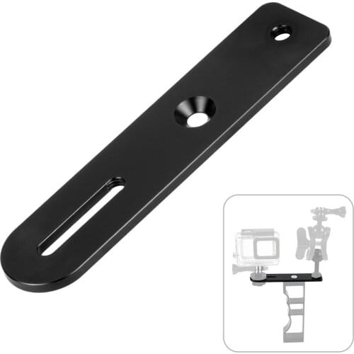 BGNing Aluminum Universal Flash Bracket Holder with 1/4'' Screw Hole Support for Photo Studio Tripod Light Stand DSLR SLR Camera