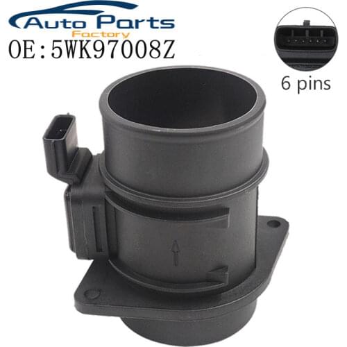 Mass Air Flow Sensor For Renault Master Trafic Kangoo Megane Scenic Vauxhall Vivaro Movano 1.5 2.0 2.5 5WK97008 5WK97008Z