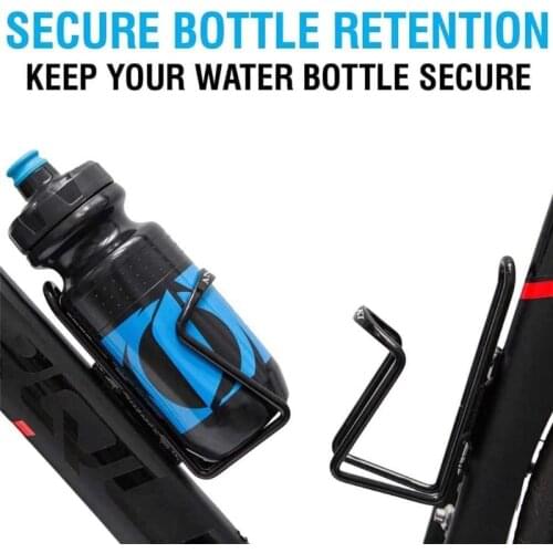 Aluminum Alloy Water Bottle Holder Colorful Bicycle Water Cage Water Bottle Holder Cages Brackets, Easy to Install