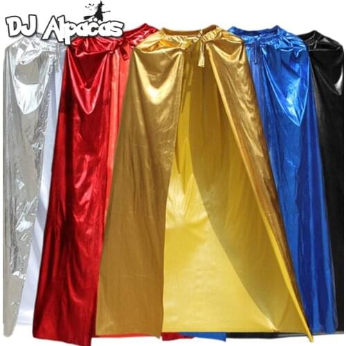 Kids Adults Black Red Death Devil Vampire Cloak Stage Performance Cloak Birthday Party Cosplay Costume Halloween Christmas