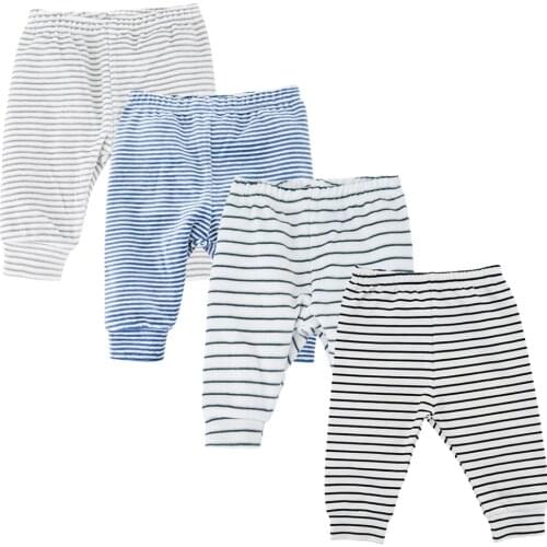 Newborn Unisex Baby Pants 3 6M Baby Cotton Mid Waist Trousers Infant Baby Boys Girls Pants Baby Leggings