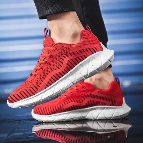 Damyuan New 2021 Men Shoe Breathable Casual Sneakers for Man Thick Bottom Soft Male Outdoor Running Walking Hiking Sports Shoes