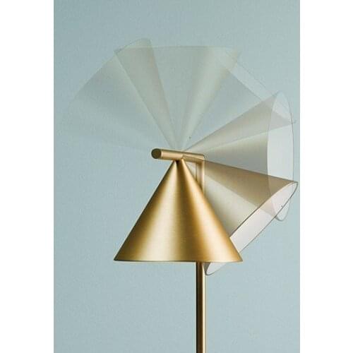 Italian design floor lamp net red study Nordic bedroom living room warm star with vertical lamp