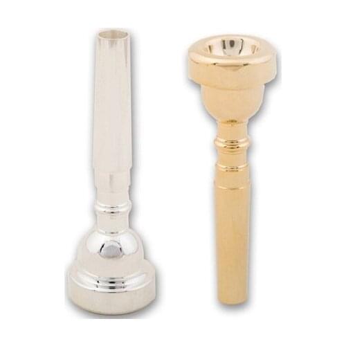 New 2014 Brand New Golden Trumpet Mouthpiece 7C Gold-plating Over Copper in Excellent Condition trompetas professional