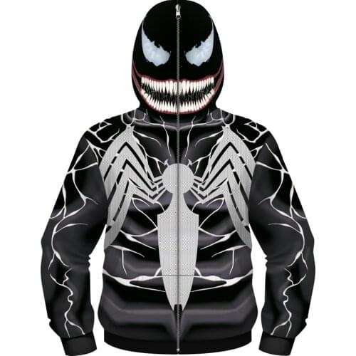 5 to 14 Years Big Boys Cosplay Costume Jackets Kids Zipper Coats Children Outwear Boys Coats 3D Print Cosplay Hoodie Sweatshirts