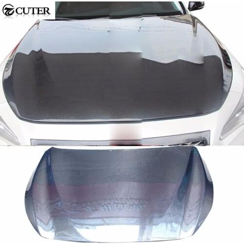 Q50 Carbon Fiber Auto Engine Hood Bonnets Covers for Infiniti Q50 2014-2016