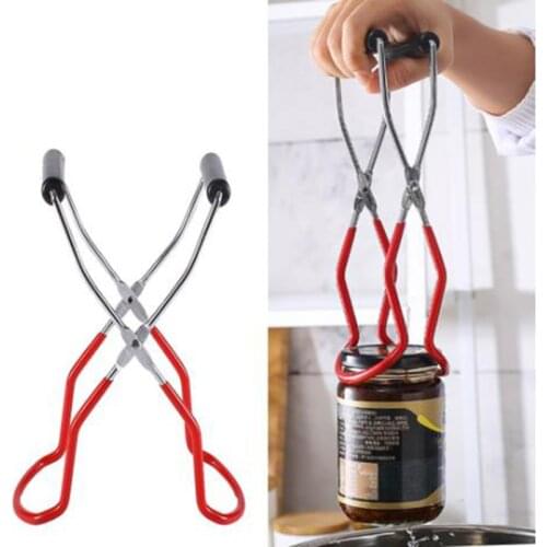 Anti-scalding Anti-skid Stainless Steel Bowl Dish Tongs Clips Cans Bottle Clamp Pot Plate Holder Tong For Kitchen Tools