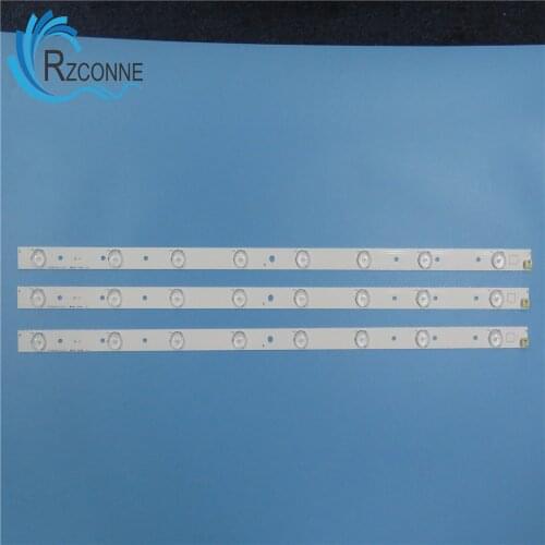 LED Backlight strip 8 lamp For Toshiba 32"TV SVT320AE9 32P1300 32P1400 32P1400VT 32P1400VE 32P1400D 32P2400VT