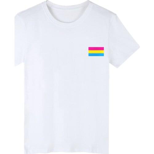 T shirt Omnisexual LGBT pride Pan pansexual Flag