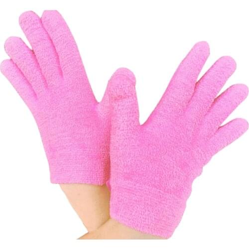 Moisturizing Gloves Gel Lining Cotton Glove with Essential Oils and Vitamins for Repair Eczema Dry Rough and Cracked Hands