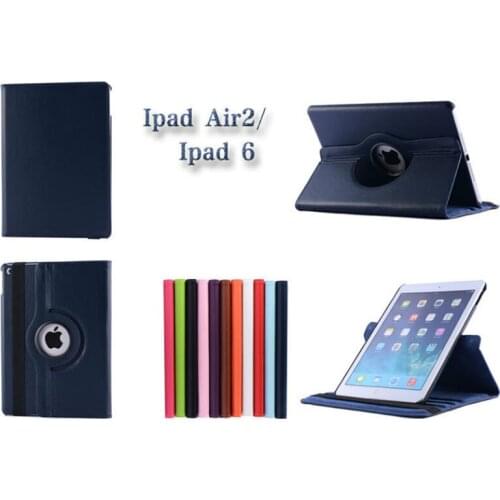 360 Degree Rotating Stand Case For Apple New iPad 9.7 2017 2018 6th 5th generation Cover Funda Tablet A1822 A1893 Stand Shell