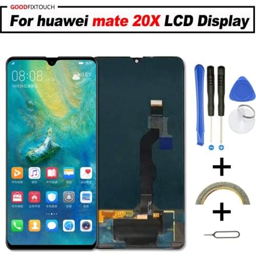 7.21" Mate 20X LCD Screen For Huawei mate20X LCD Display + Touch Screen Digitizer Assembly for HUAWEI mate 20 X LCD MT 20X