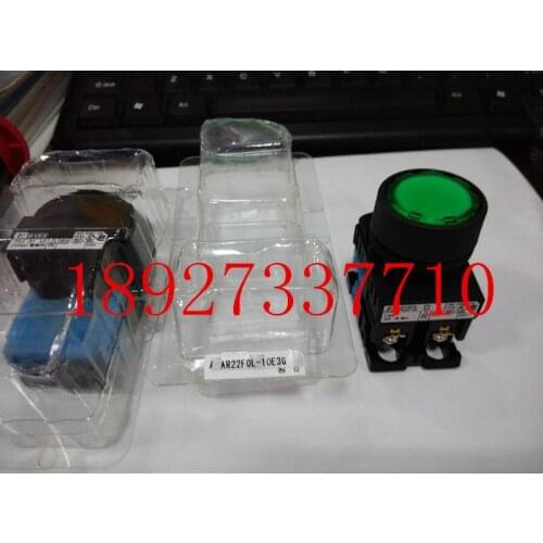 [ZOB] Supply of new original authentic Fuji button switch AR22F0V-10E3G --5PCS/LOT
