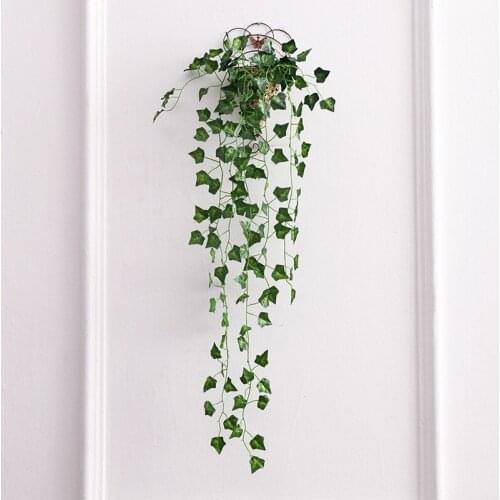 1Pcs 90cm Artificial Plants Leaves Rattan Greenery Simulated Vine Ivy Leaf Garland Plants Home Wedding Decor