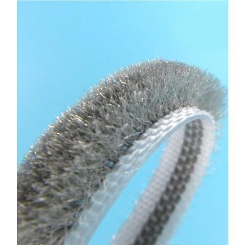 10 meters aluminum sliding door window brush seal dust-proof strip weatherstripping draught excluder