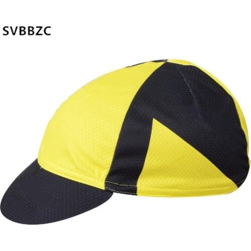 2018 Black Yellow Colour Cycling Cap Bike Hat Ciclismo Bicicleta Pirate Headband Cycling Cap Bicycle Helmet Wear Riding Cap