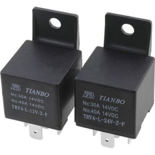 5pcs new Automotive Relays TRV4-L-12V-Z-F TRV4-L-24V-Z-F 40A 14VDC