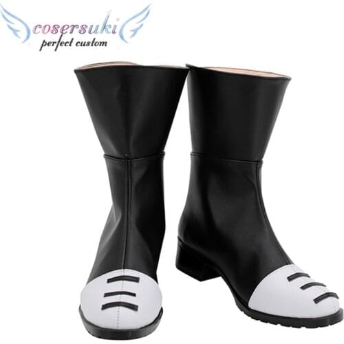 Black Clover Asta Cosplay Shoes Boots Custom Made for Halloween Christmas Carnival