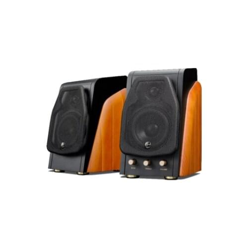 HIVI M240 Bluetooth 4.1 Active Speaker Compact Hi-Fi Bookshefl Speaker Bluetooth APT-X 4.1 4" mid-bass 56W