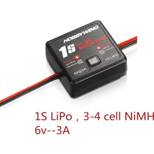 Hobbywing 1S DC-DC BOOSTER Power Boost Module Bec for 1:12 Rc Car Truck Model