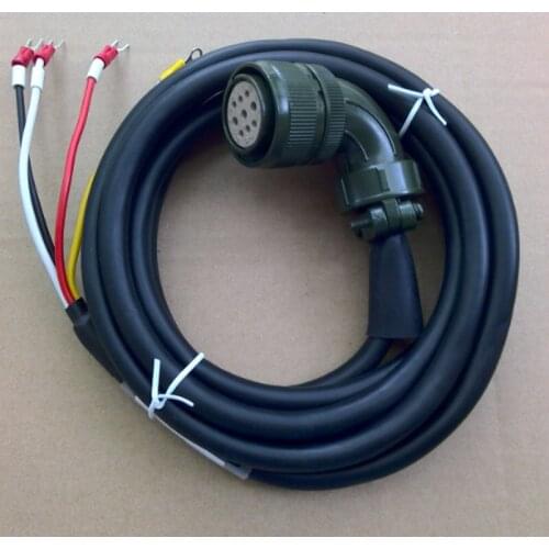 Good price servo power cable ASD-CAPW1203 3 meter for DELTA B2 series servo motor