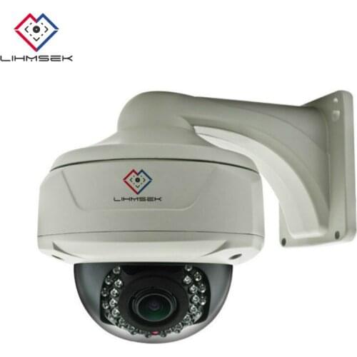 Lihmsek HD SDI Camera 1080P 2MP SDI Fisheye 130 Degree Lens Camera with 30pcs IR LEDs Night Vision IR Waterproof SDI Camera