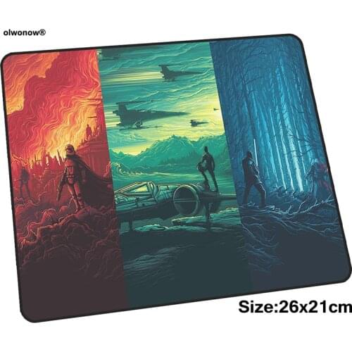 Star wars pad mouse computador gamer mause pad 26x21cm padmouse HD print mousepad ergonomic gadget High quality office desk mats