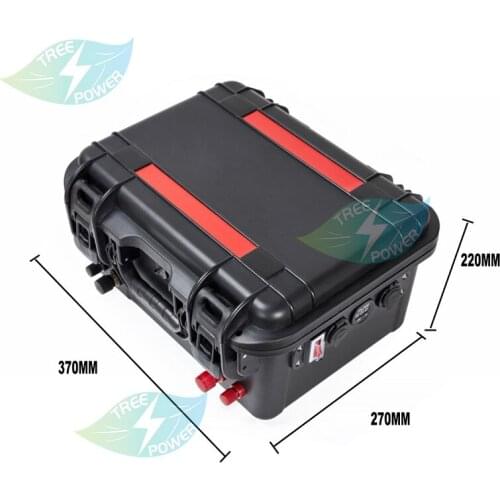 Lifepo4 12V 120AH lithium battery pack waterproof DC 12V LiFePO4 battery with 10A charger for LED Golf cart fishing boat